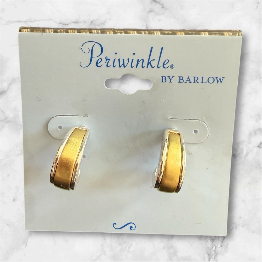 Periwinkle by Barlow Gold tone /silver tone Earrings